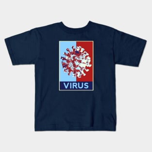 Virus Pop Art Design Kids T-Shirt